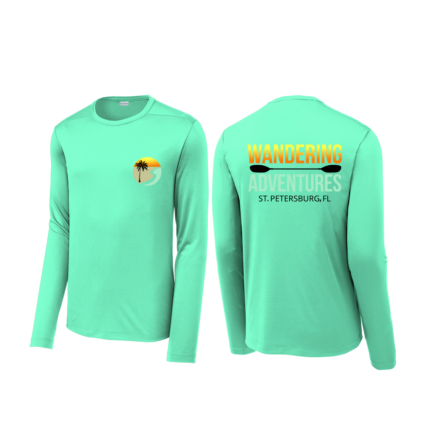 WANDERING ADVENTURES DRIFIT LONG SLEVEE - SPORT-TEK® POSICHARGE® COMPETITOR™ TEE