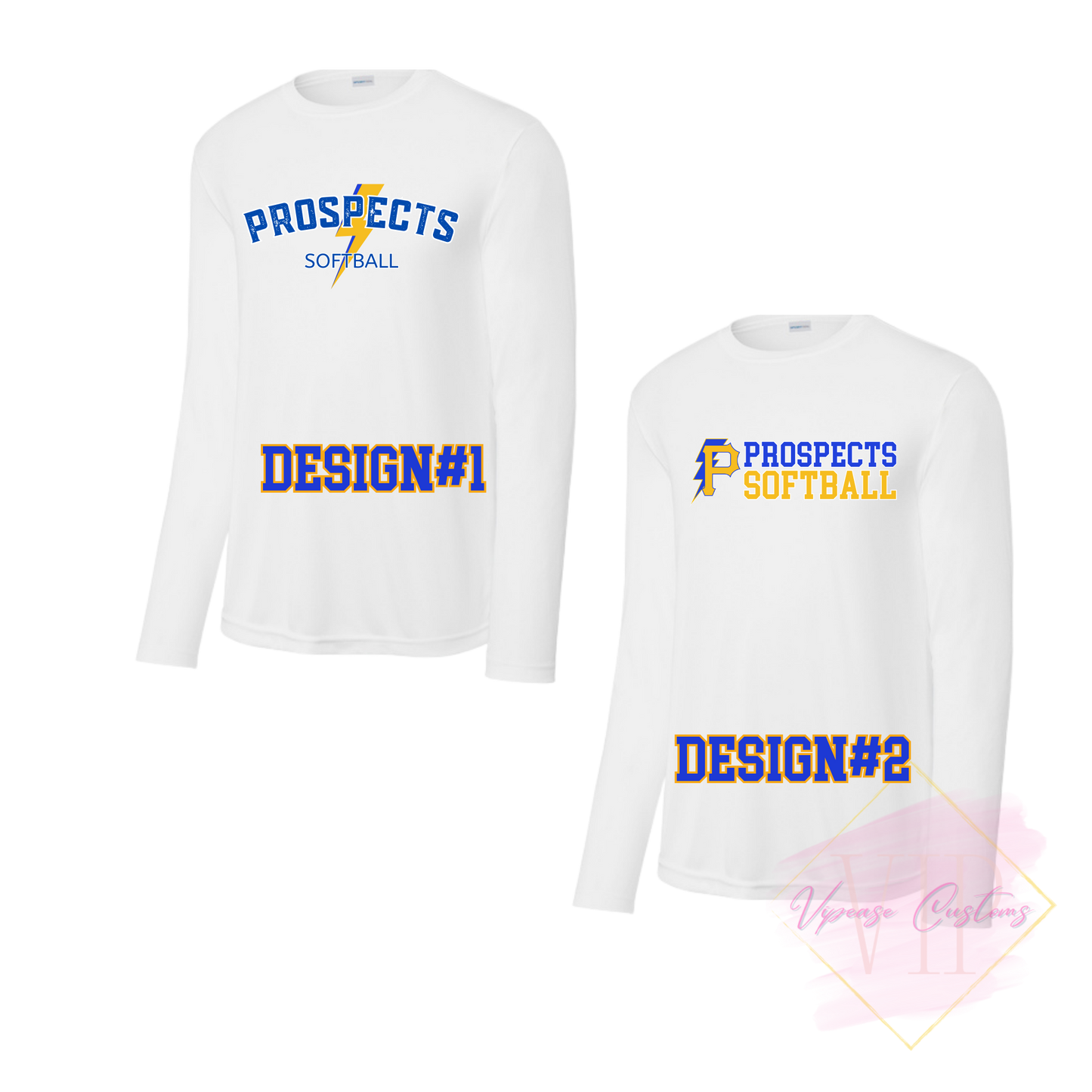 PROSPECTS SOFTBALL- ST350LS Sport-Tek® Long Sleeve PosiCharge® Competitor™ Tee