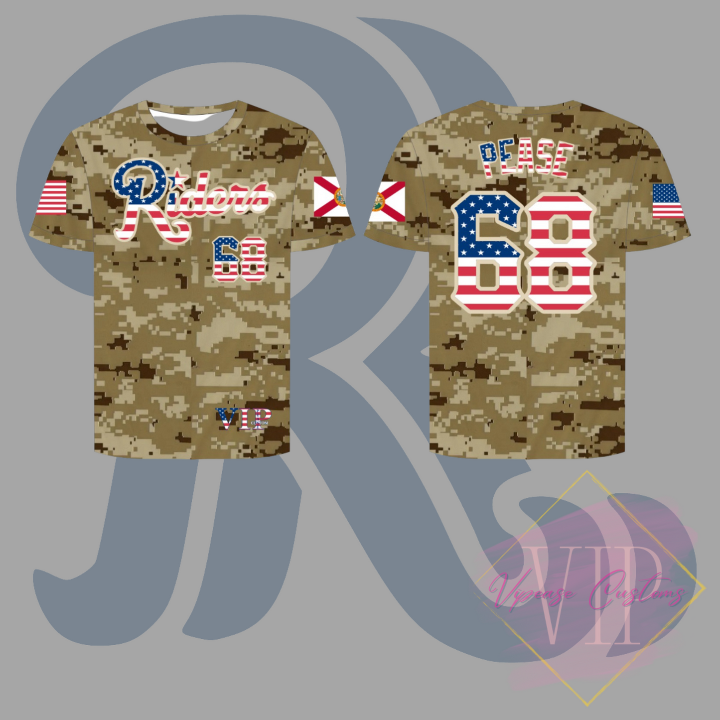 Pre-Order Riders Long Sleeve Hooded Performance Camo Shirt - Closes Sunday August 24 10 p.m.