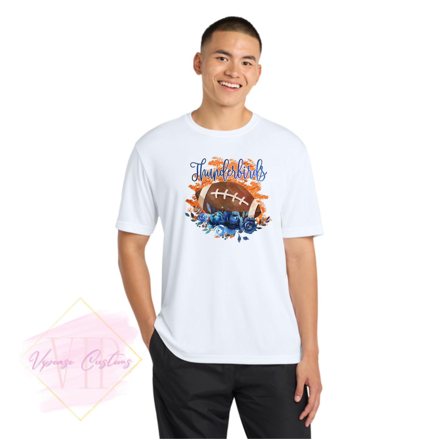 T-BIRDS-FLORAL ST350 Sport-Tek® PosiCharge® Competitor™ Tee