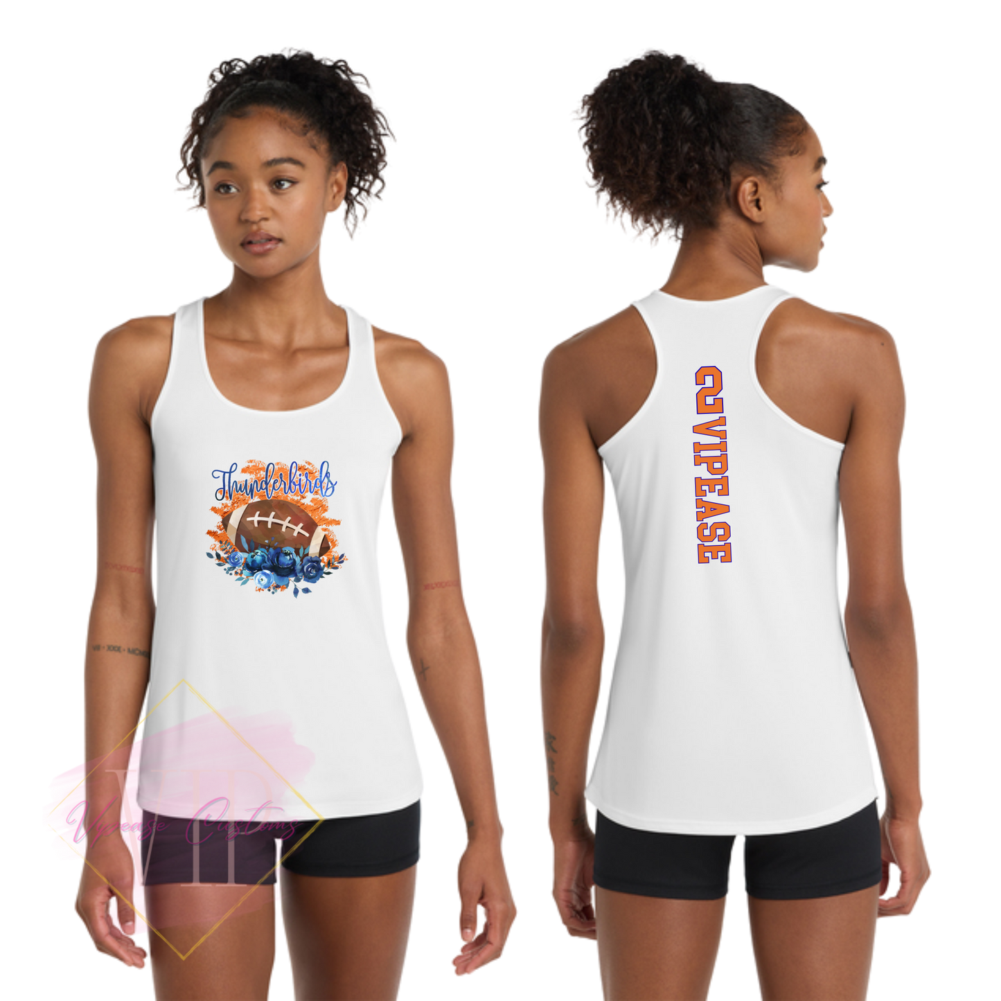 T-BIRDS-FLORAL LST356 Sport-Tek® Women's PosiCharge® Competitor™ Racerback Tank