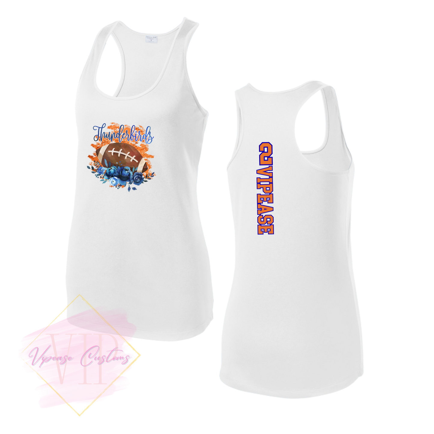T-BIRDS-FLORAL LST356 Sport-Tek® Women's PosiCharge® Competitor™ Racerback Tank