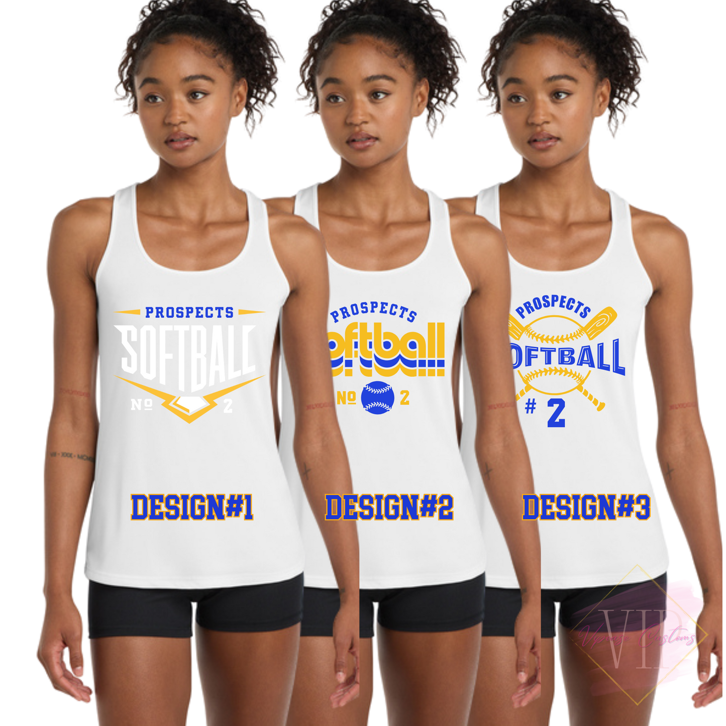 PROSPECTS SOFTBALL-2 LST356 Sport-Tek® Women's PosiCharge® Competitor™ Racerback Tank
