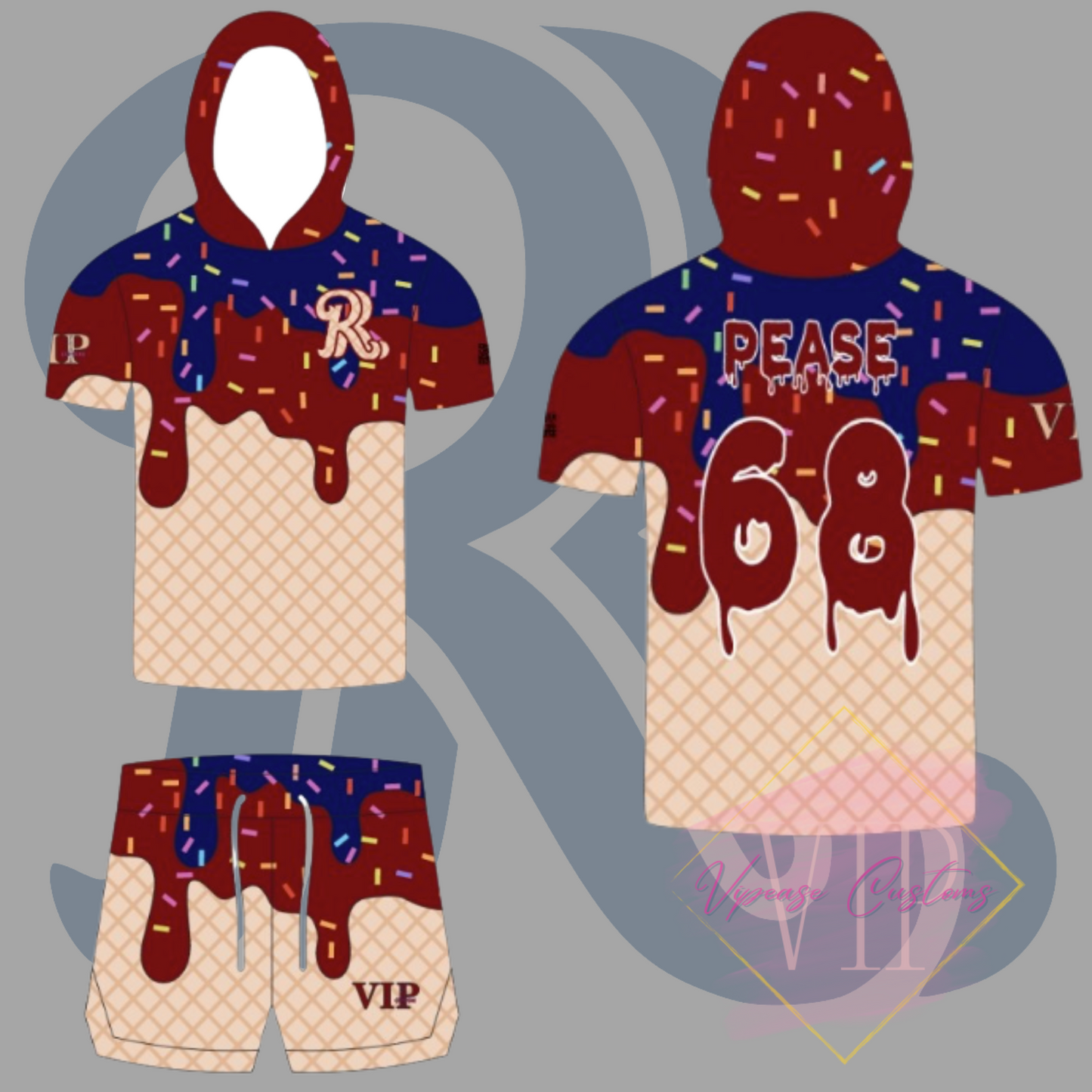 Pre-Order RR Ice Cream Drip Outfit - Closes Sunday August 24 10 p.m.