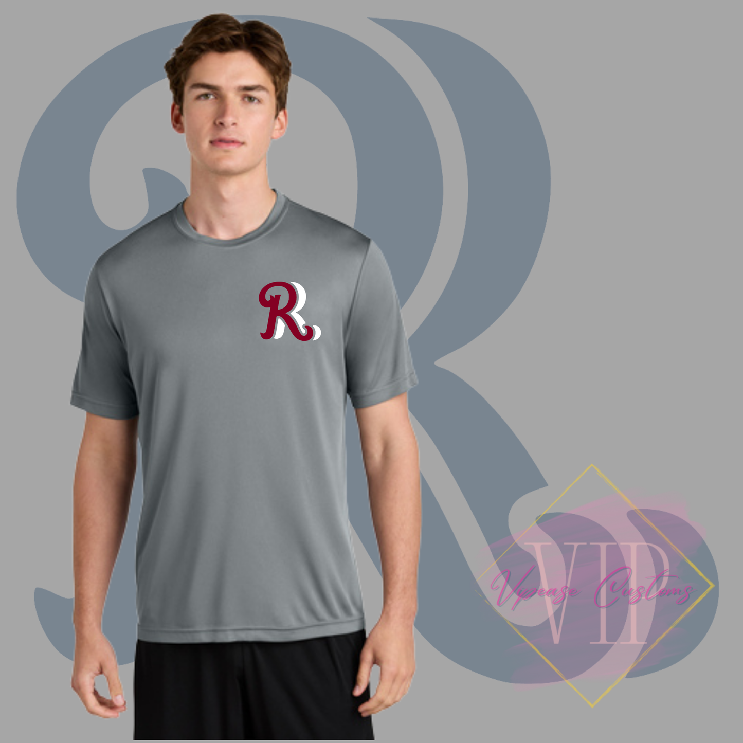 Red+White RR Pocket Logo- Sport-Tek® PosiCharge® Competitor™ Tee - ST350