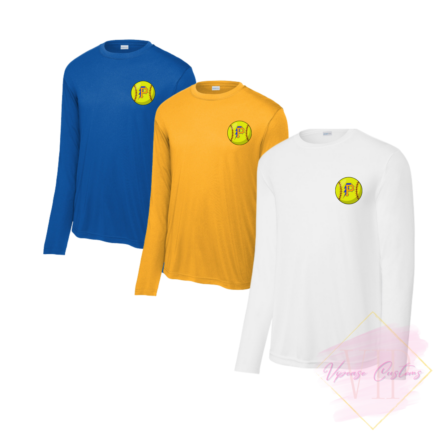 PROSPECTS SOFTBALL-4 ST350LS Sport-Tek® Long Sleeve PosiCharge® Competitor™ Tee
