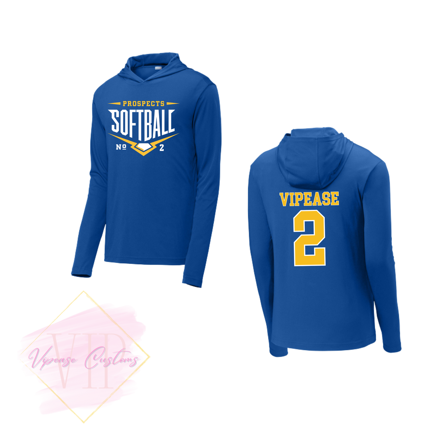PROSPECTS SOFTBALL-2 ST358 Sport-Tek® PosiCharge® Competitor™ Hooded Pullover