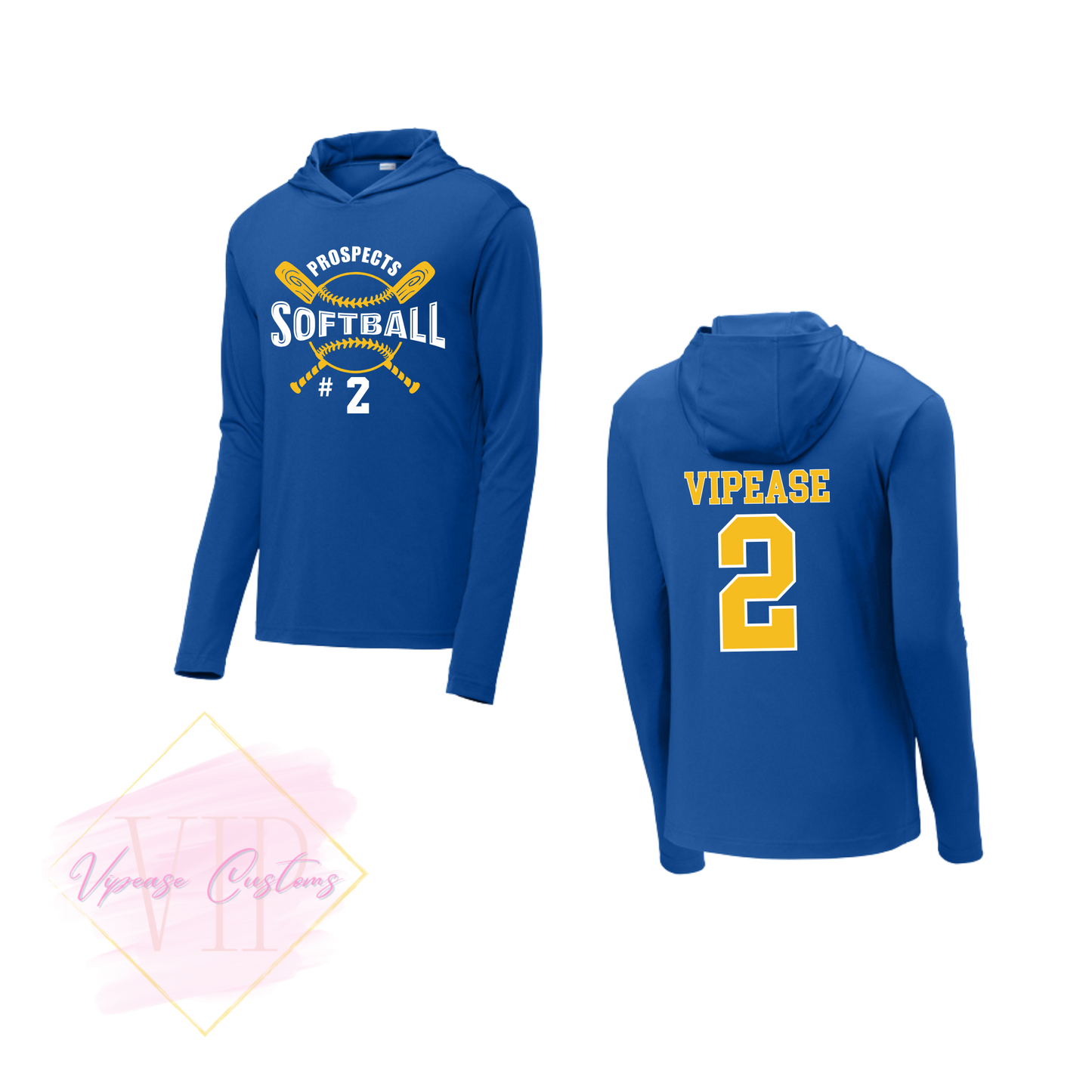 PROSPECTS SOFTBALL-2 ST358 Sport-Tek® PosiCharge® Competitor™ Hooded Pullover