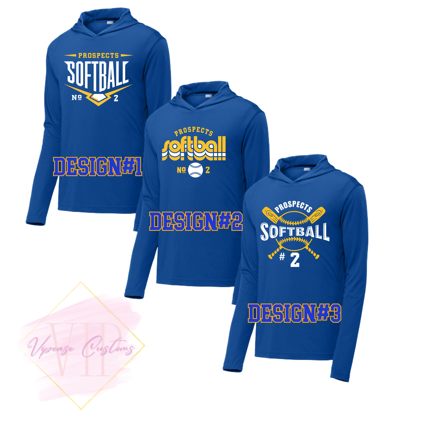 PROSPECTS SOFTBALL-2 ST358 Sport-Tek® PosiCharge® Competitor™ Hooded Pullover