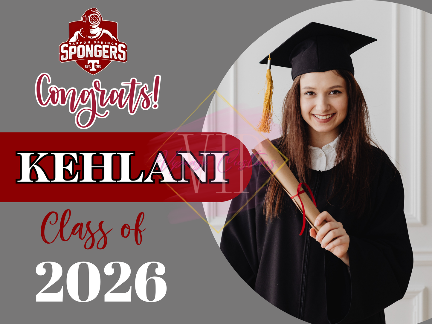 Grad Yard Sign
