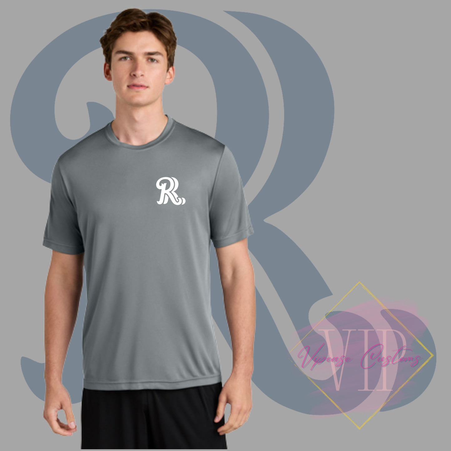 White RR Pocket logo- Sport-Tek® PosiCharge® Competitor™ Tee - ST350