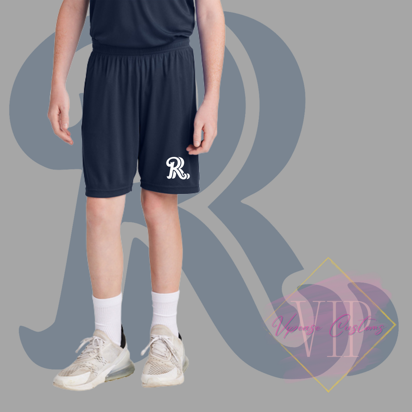 RR Logo-YST103 Sport-Tek® Youth Competitor™ United 5" Short