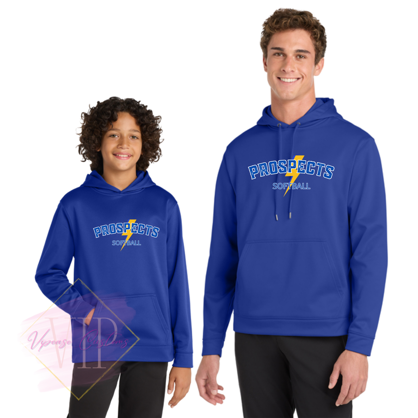 PROSPECTS SOFTBALL- F244 Sport-Tek® Sport-Wick® Fleece Hooded Pullover & YST244 Sport-Tek® Youth Sport-Wick® Fleece Hooded Pullover