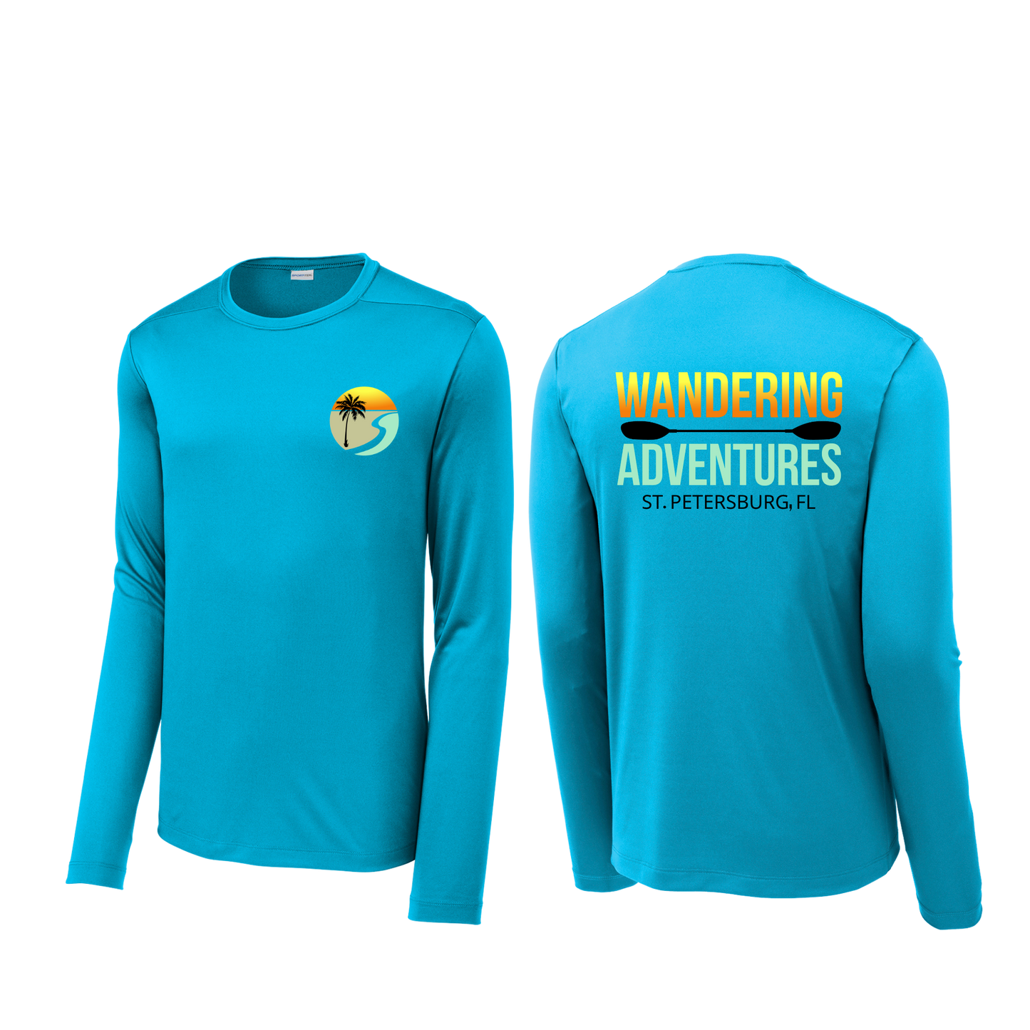 WANDERING ADVENTURES DRIFIT LONG SLEVEE - SPORT-TEK® POSICHARGE® COMPETITOR™ TEE