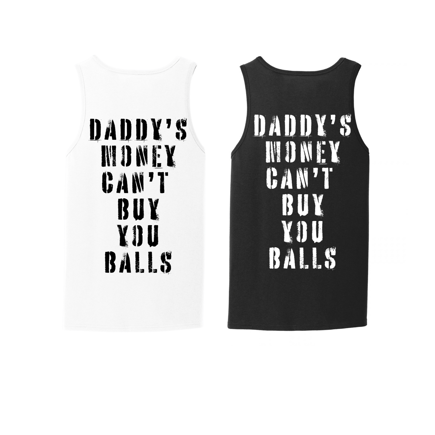 Daddy Money Tank Top | Cotton & Dri Fit