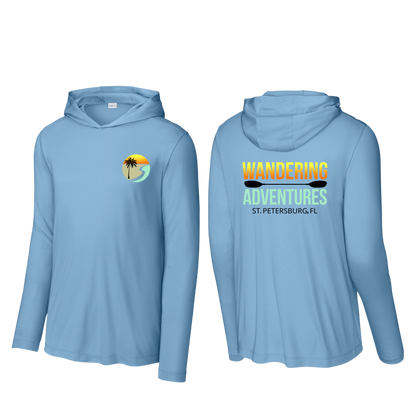 WANDERING ADVENTURES DRIFIT LONG SLEVEE HODDIE - SPORT-TEK® POSICHARGE® COMPETITOR™ TEE