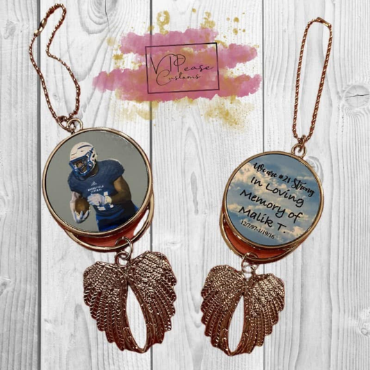 Angel Wing Memorial Keepsake