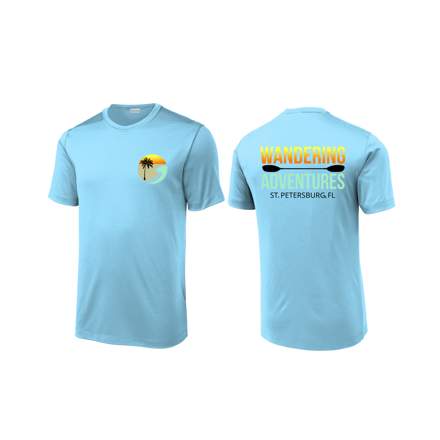 WANDERING ADVENTURES DRIFIT T-SHIRT - SPORT-TEK® POSICHARGE® COMPETITOR™ TEE