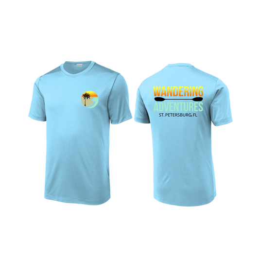 WANDERING ADVENTURES DRIFIT T-SHIRT - SPORT-TEK® POSICHARGE® COMPETITOR™ TEE