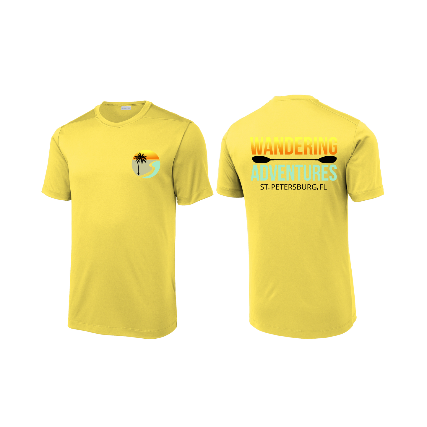 WANDERING ADVENTURES DRIFIT T-SHIRT - SPORT-TEK® POSICHARGE® COMPETITOR™ TEE