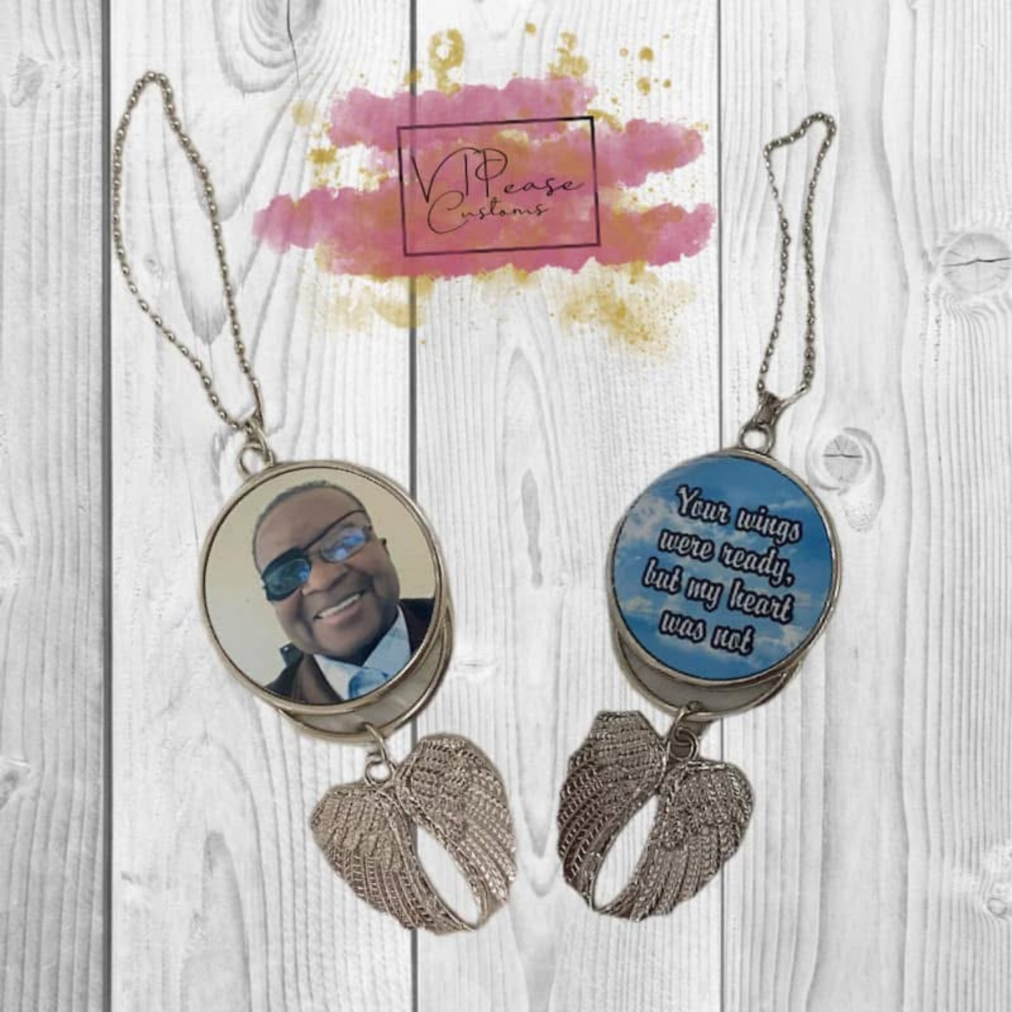 Angel Wing Memorial Keepsake