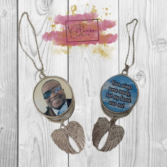 Angel Wing Memorial Keepsake