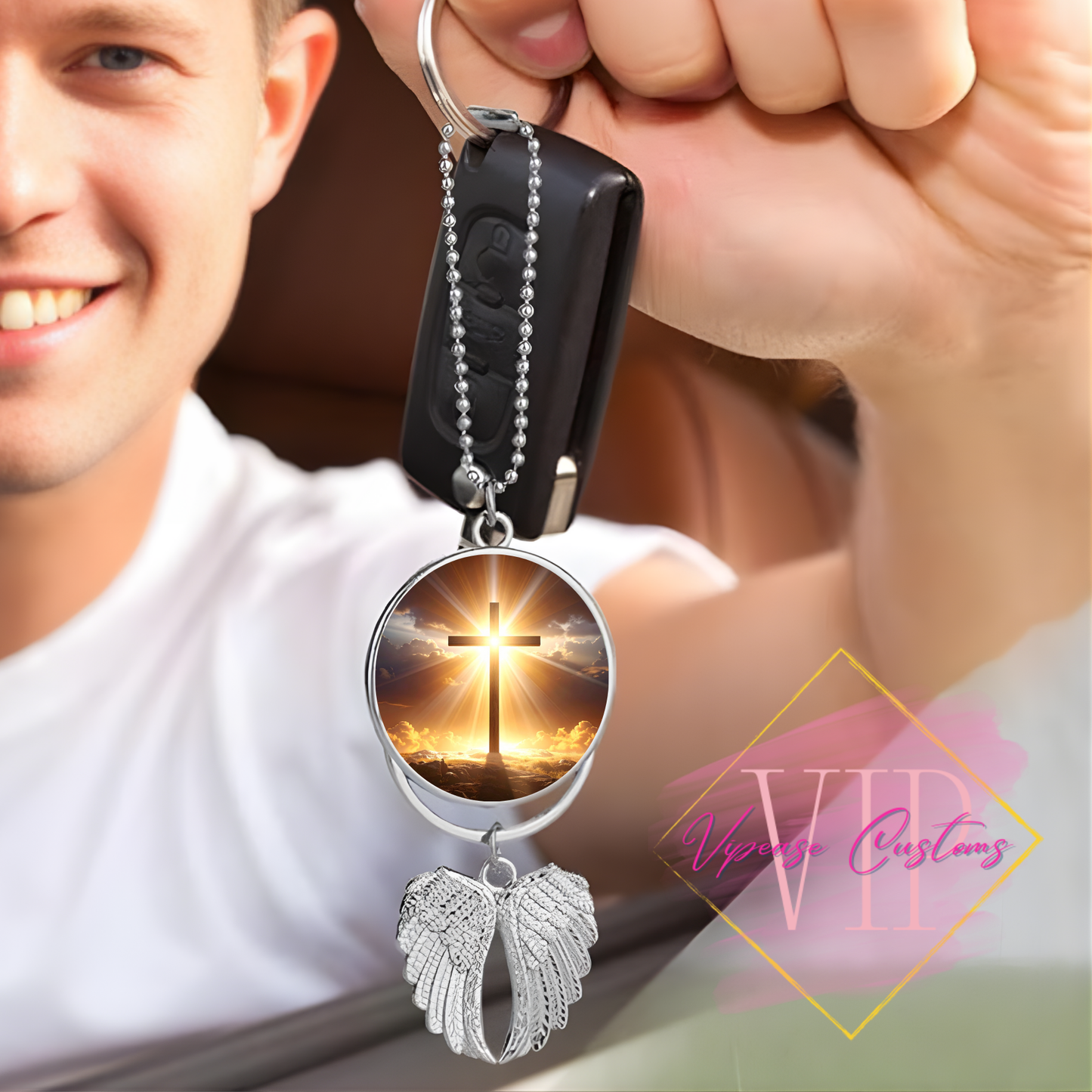 Angel Wing Memorial Keepsake