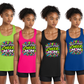 Silent Strike Cheer Tank Tops-LST356
