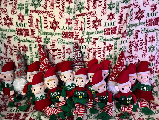 Christmas Plush Elves