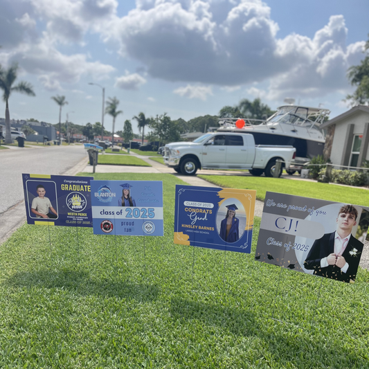Grad Yard Sign