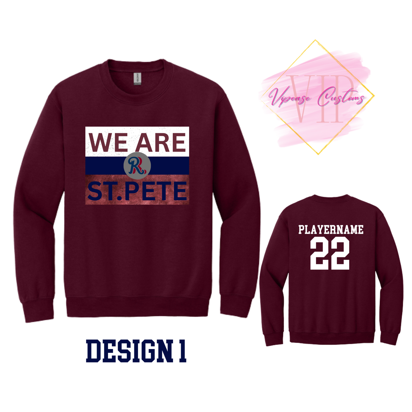 RR Gildan® - Heavy Blend™ Crewneck Sweatshirt 18000 & 18000B