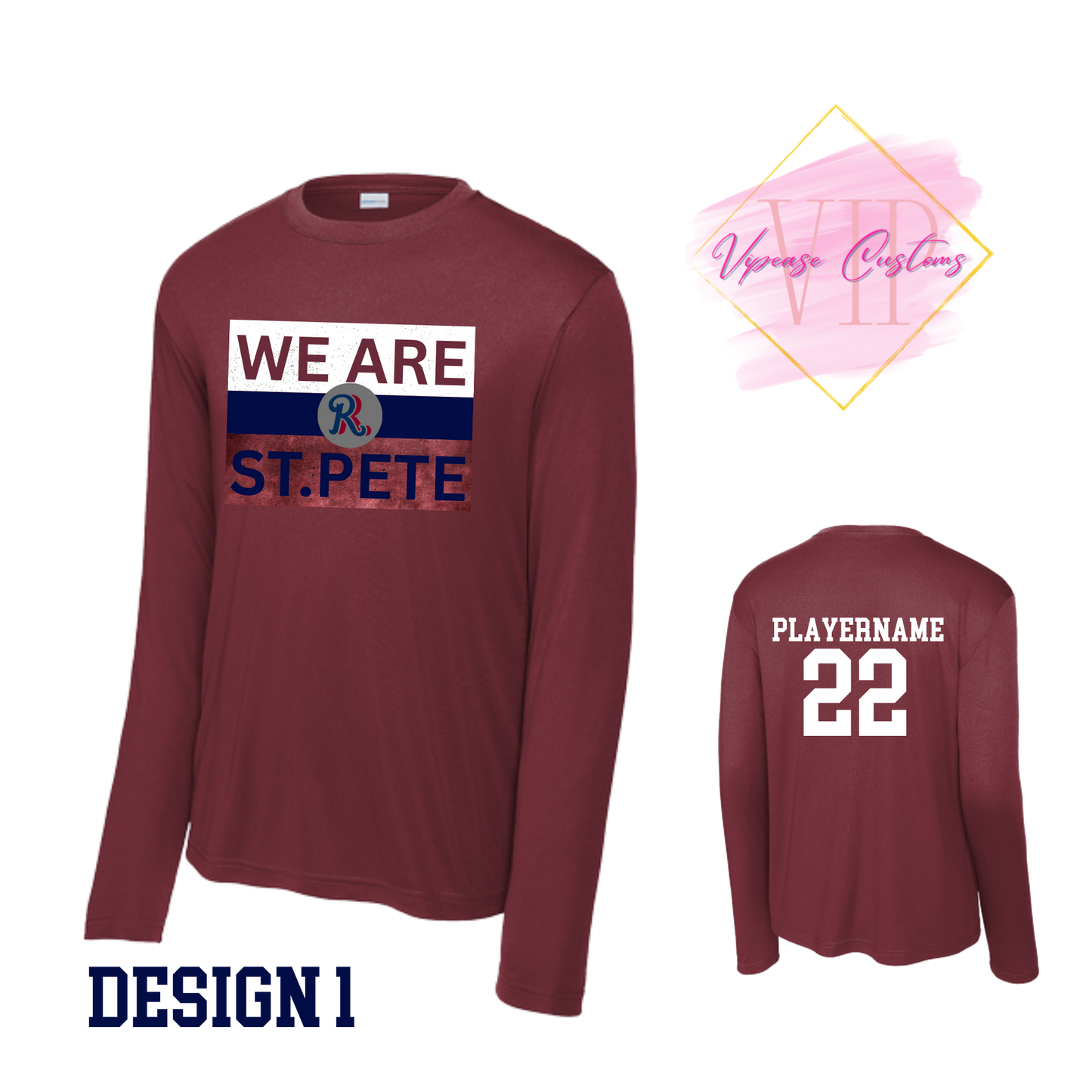 RR ST350LS & YST350LS Sport-Tek® Long Sleeve PosiCharge® Competitor™ Tee