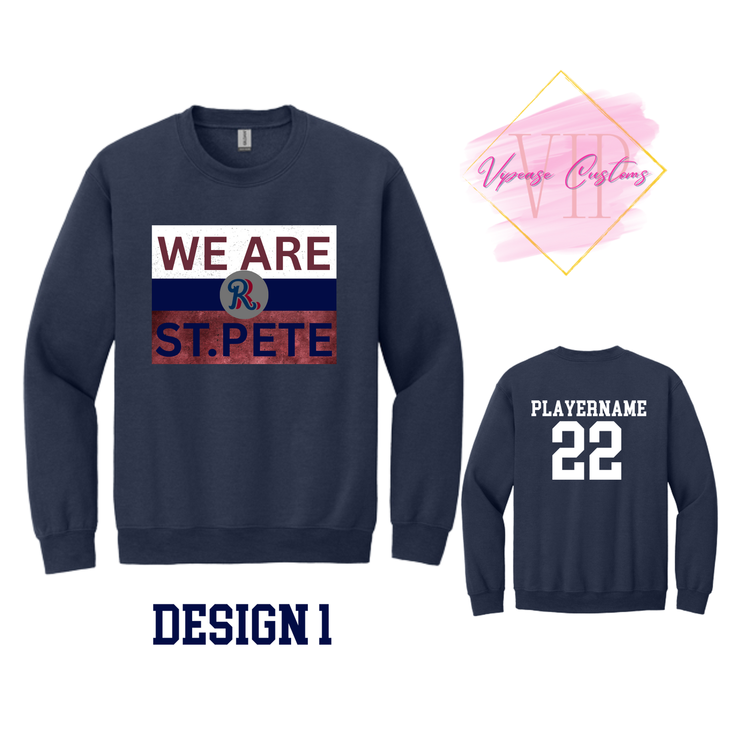 RR Gildan® - Heavy Blend™ Crewneck Sweatshirt 18000 & 18000B