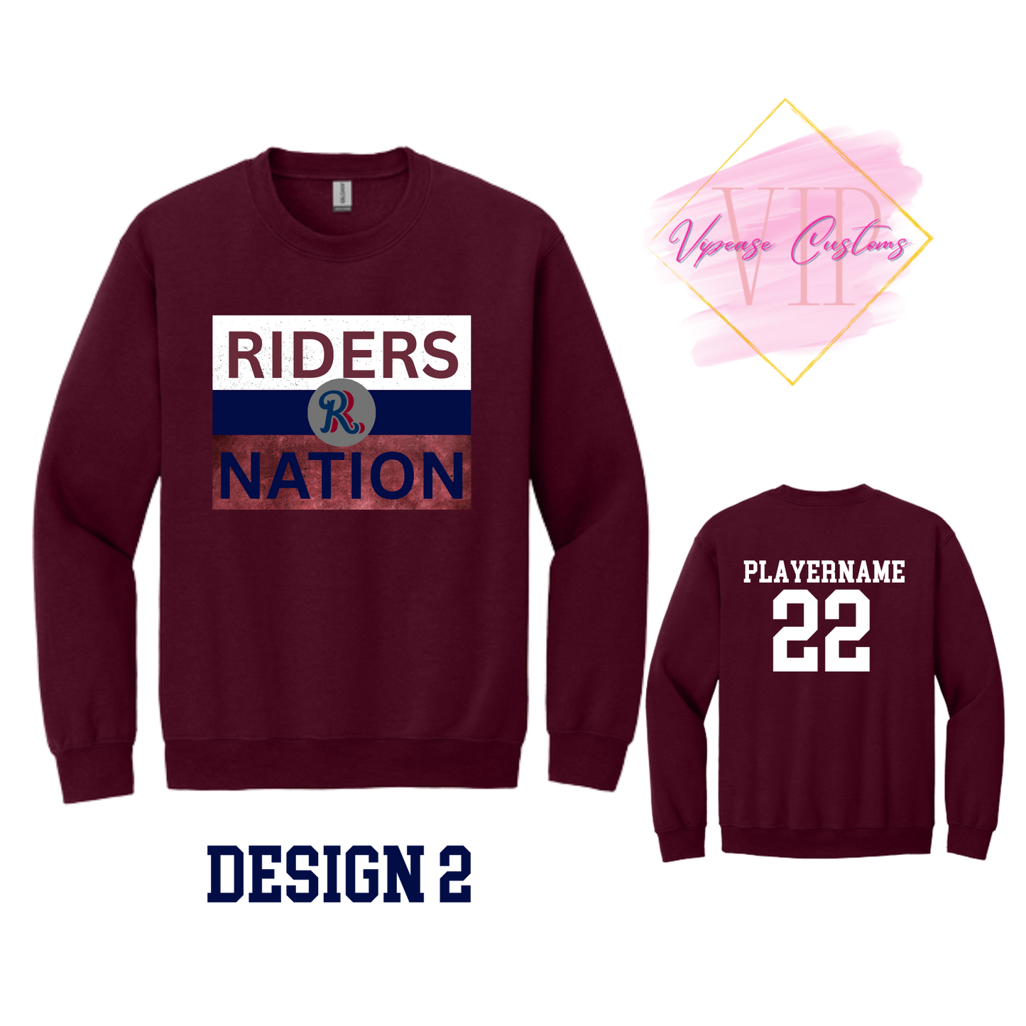 RR Gildan® - Heavy Blend™ Crewneck Sweatshirt 18000 & 18000B
