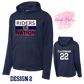RR F244 & YSTF244 Sport-Tek® Sport-Wick® Fleece Hooded Pullover