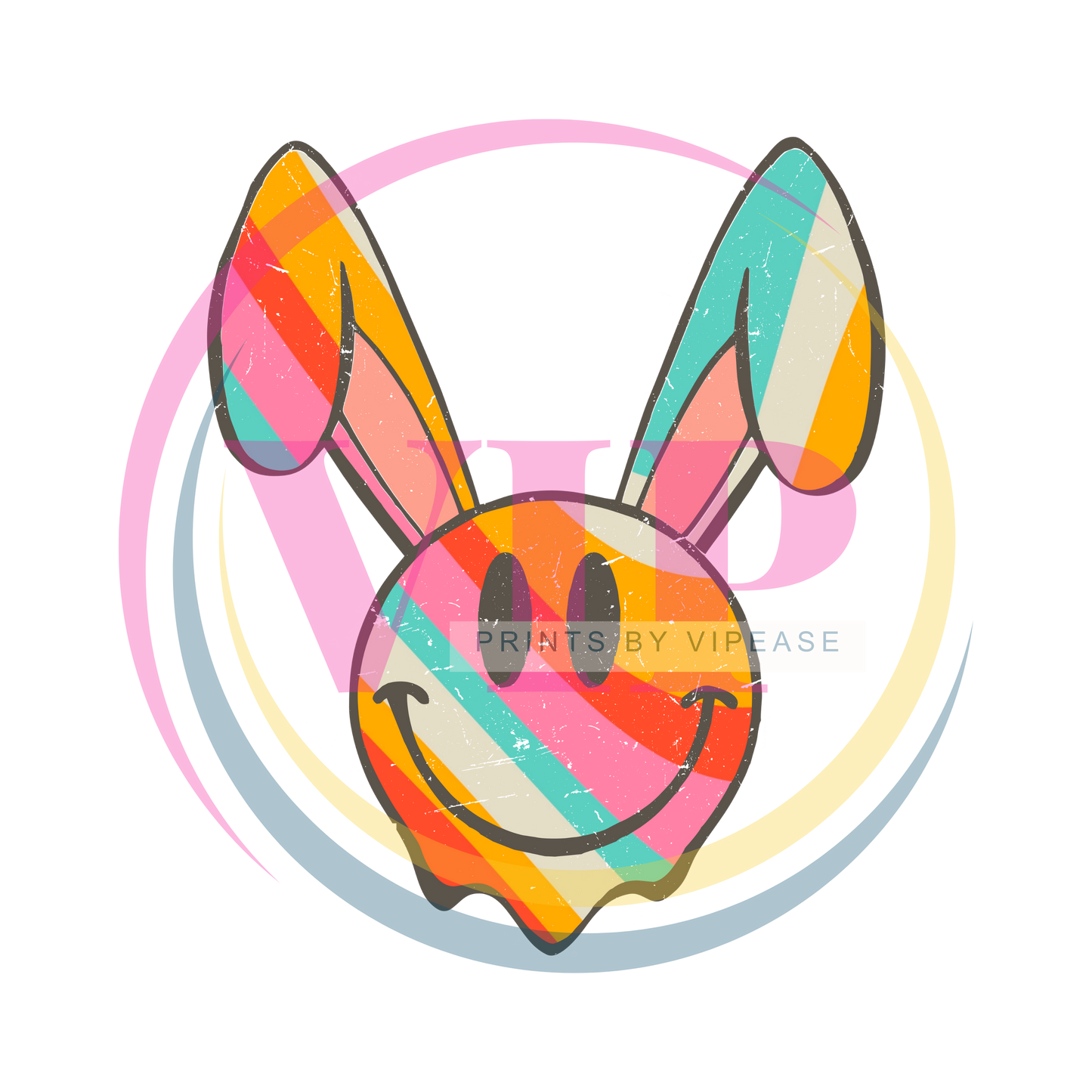 DTF HEAT TRANSFER- EASTER- BUNNY