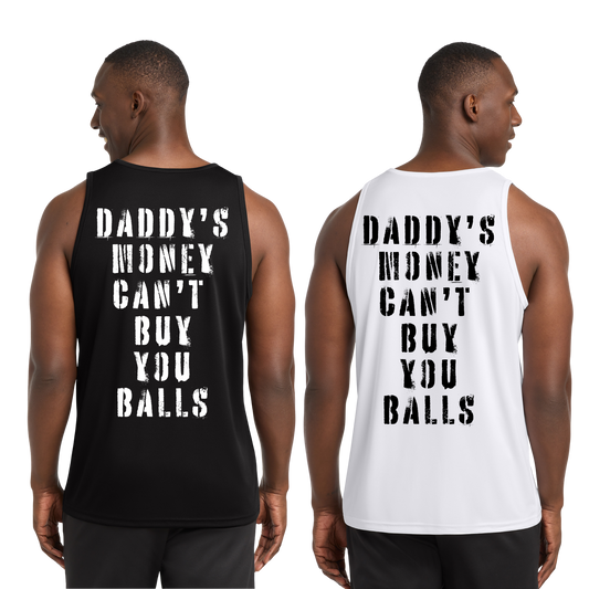 Daddy Money Tank Top | Cotton & Dri Fit