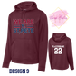 RR F244 & YSTF244 Sport-Tek® Sport-Wick® Fleece Hooded Pullover