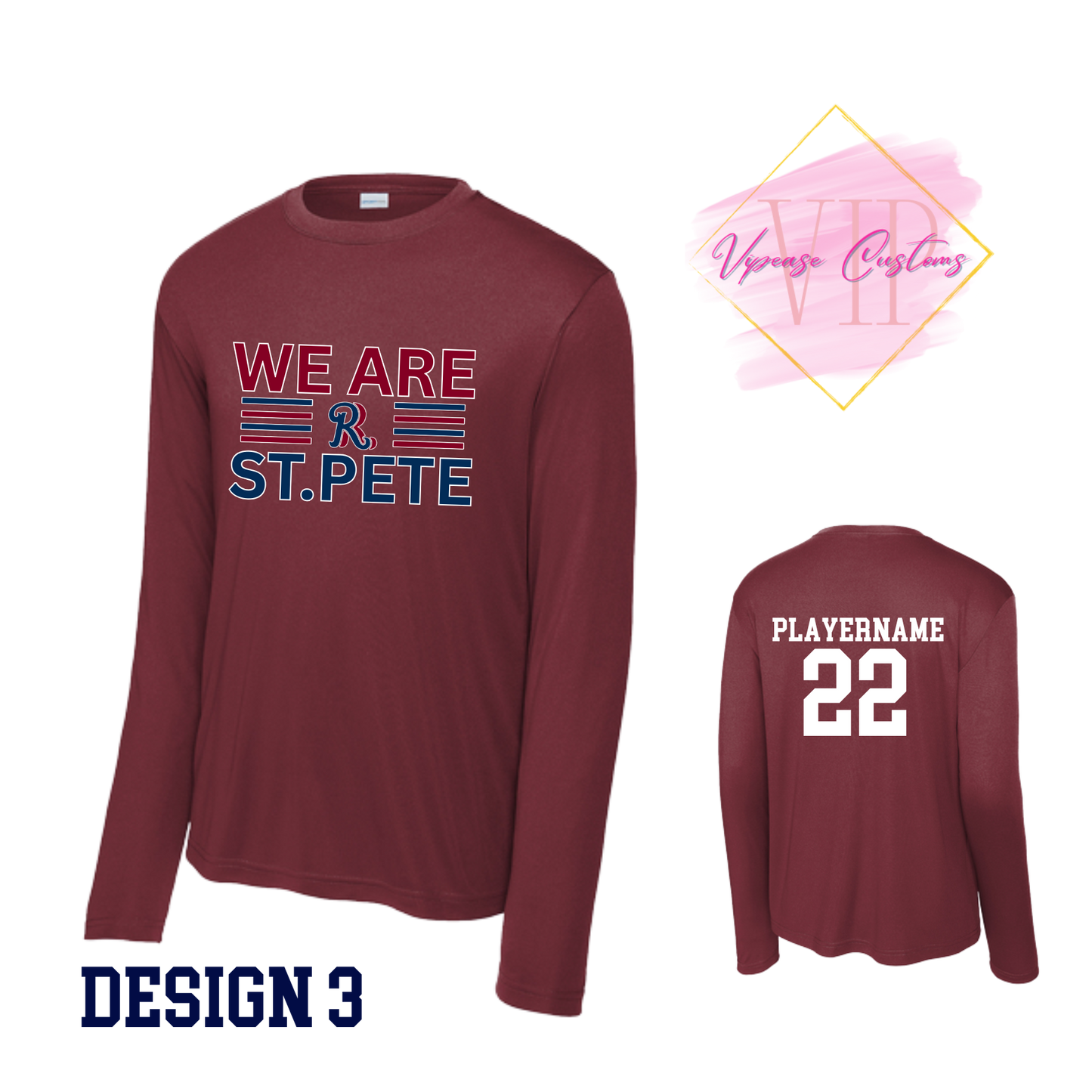 RR ST350LS & YST350LS Sport-Tek® Long Sleeve PosiCharge® Competitor™ Tee