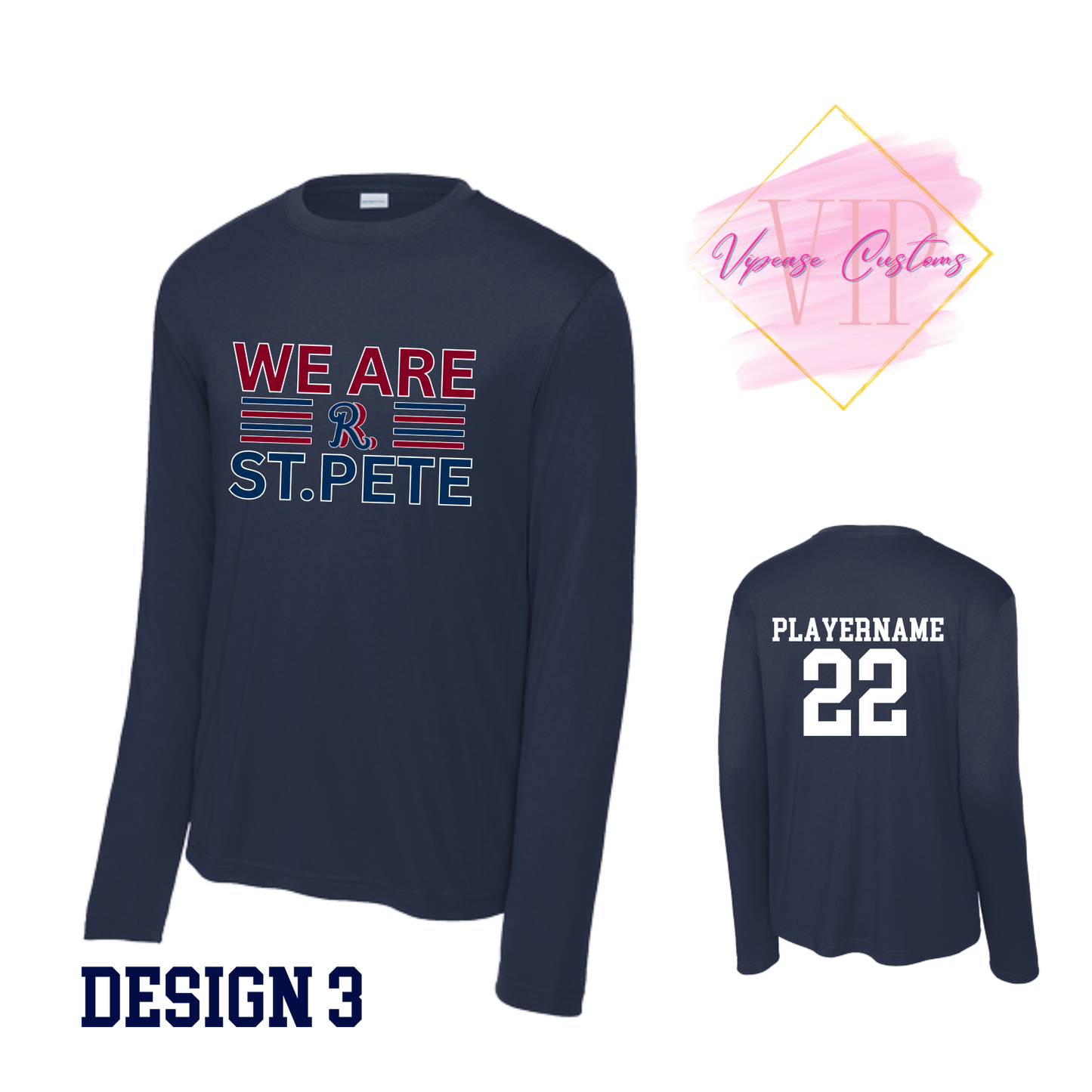 RR ST350LS & YST350LS Sport-Tek® Long Sleeve PosiCharge® Competitor™ Tee