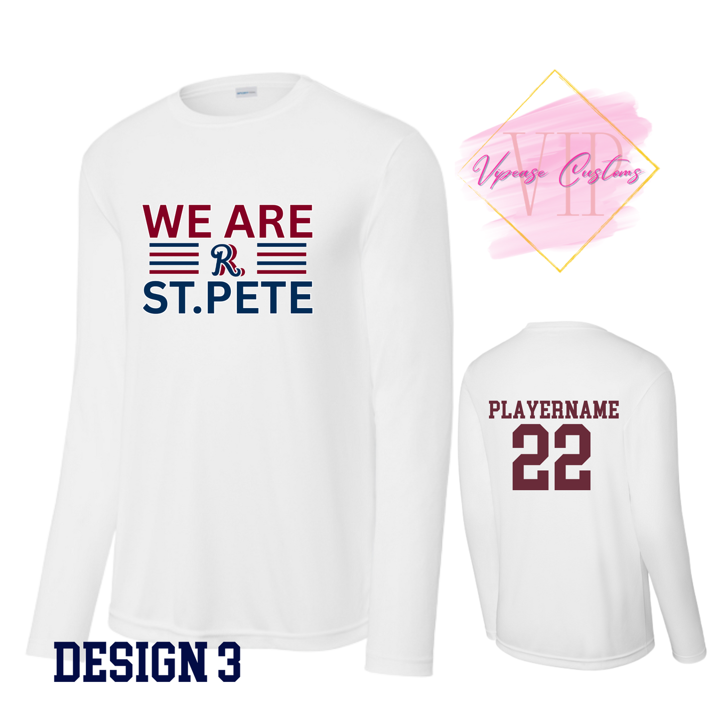 RR ST350LS & YST350LS Sport-Tek® Long Sleeve PosiCharge® Competitor™ Tee