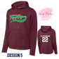 RR F244 & YSTF244 Sport-Tek® Sport-Wick® Fleece Hooded Pullover