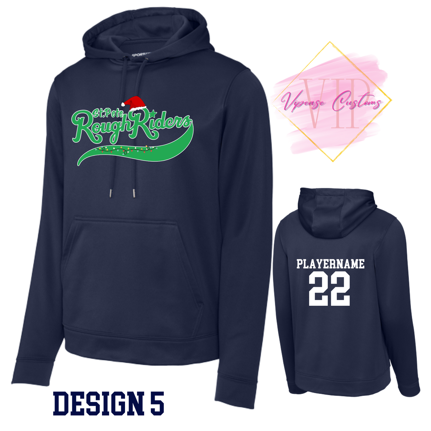 RR F244 & YSTF244 Sport-Tek® Sport-Wick® Fleece Hooded Pullover