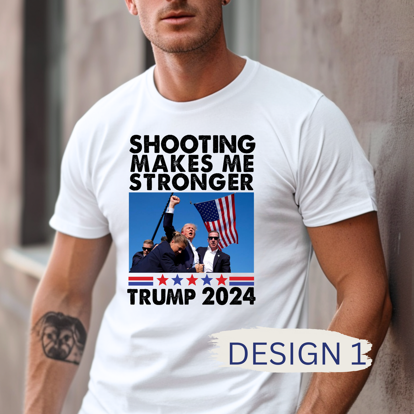 Trump 2024-Shooting makes me stronger