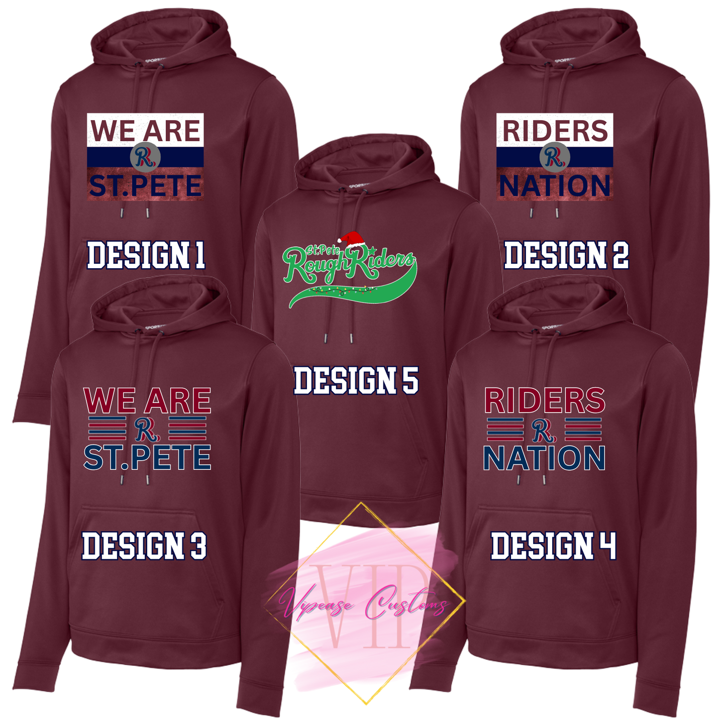 RR F244 & YSTF244 Sport-Tek® Sport-Wick® Fleece Hooded Pullover