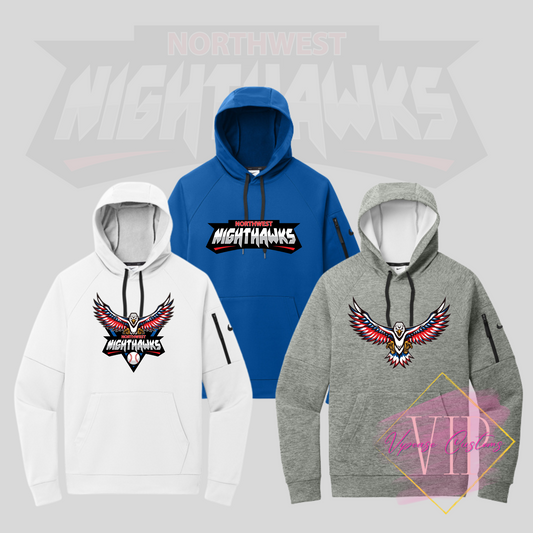 NW NIGHTHAWKS NKFD9735 Nike Therma-FIT Pocket Pullover Fleece Hoodie