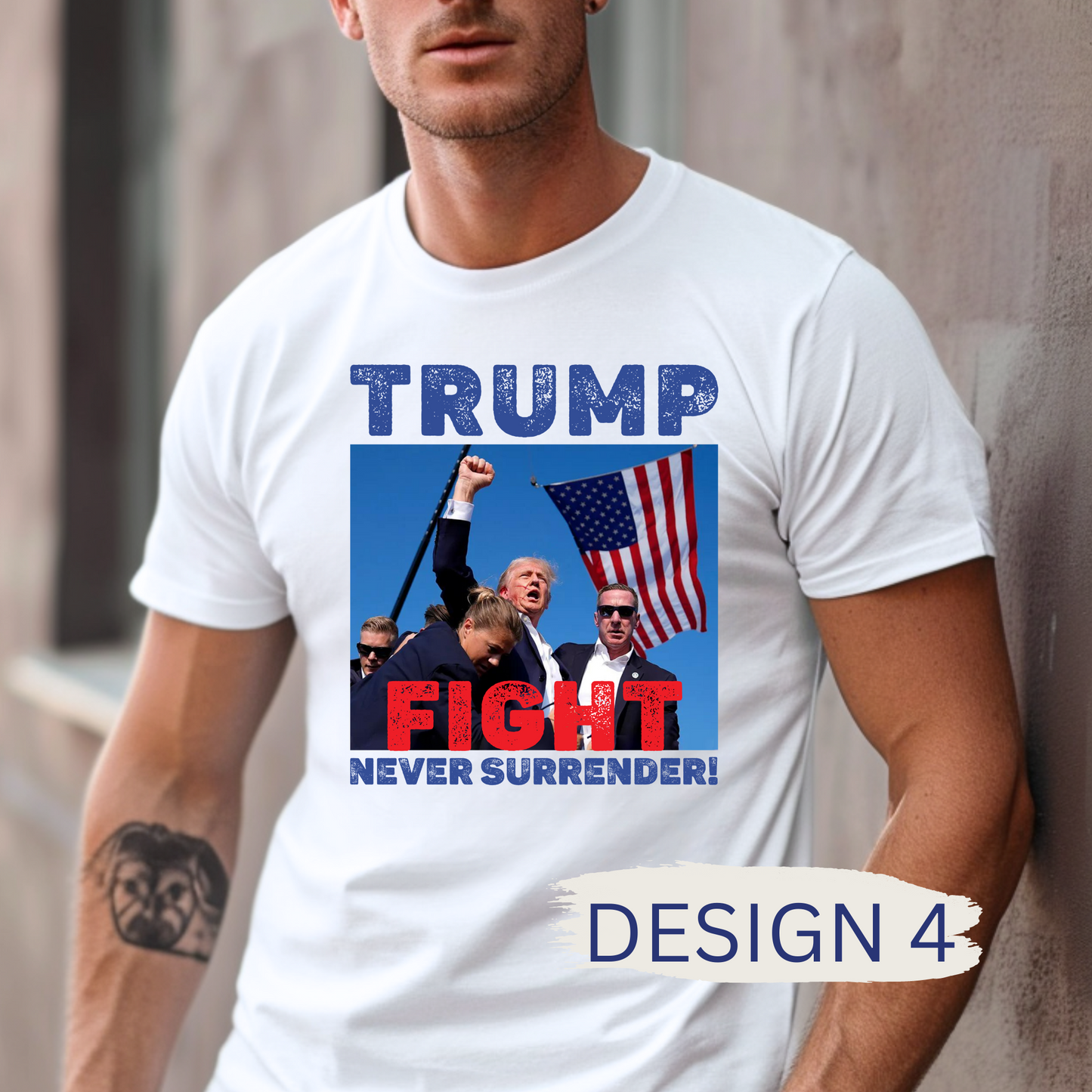 Trump 2024-TRUMP FIGHT NEVER SURRENDER