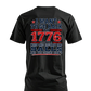 I Want to Go Back to 1776 T- Shirt | Cotton & Dri Fit