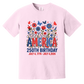 America 250th Birthday Floral Patriotic Tee | July 4, 1776 – July 4, 2026 Independence Day Shirt