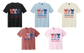 Red White & Blue Bows America 250 Years Patriotic Graphic Tee